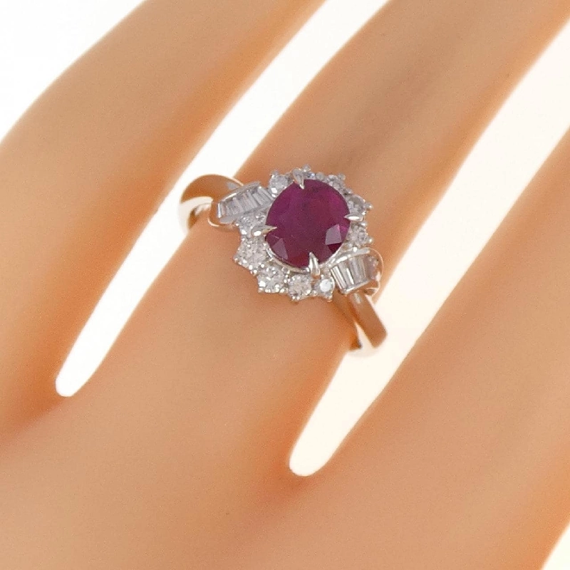 Nhẫn Ruby PT900 1.14CT 673644