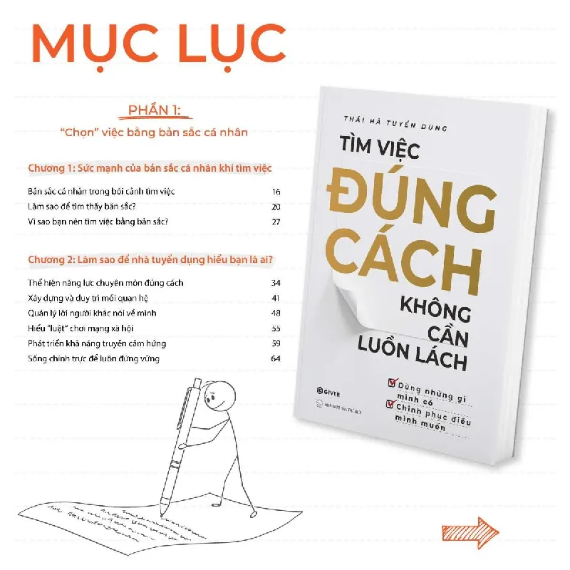 Tìm Việc Đúng Cách Không Cần Luồn Lách - Nguyễn Thái Hà - GIVER BOOKS - MARKETING KINH DOANH 595501