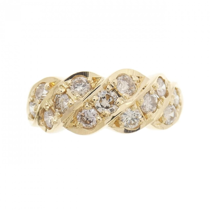 Nhẫn kim cương K18YG 1.00CT - Hàng hiệu Chính hãng 850219