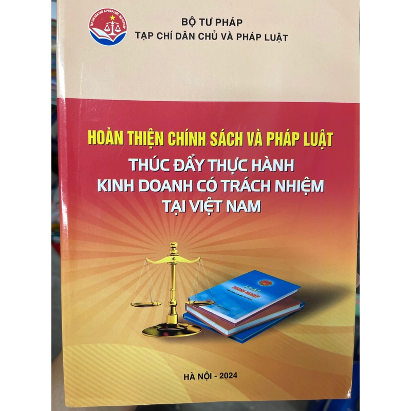 Hoàn thiện chính sách và pháp luật thúc đẩy thực hành kinh doanh có trách nhiệm tại Việt N 302722