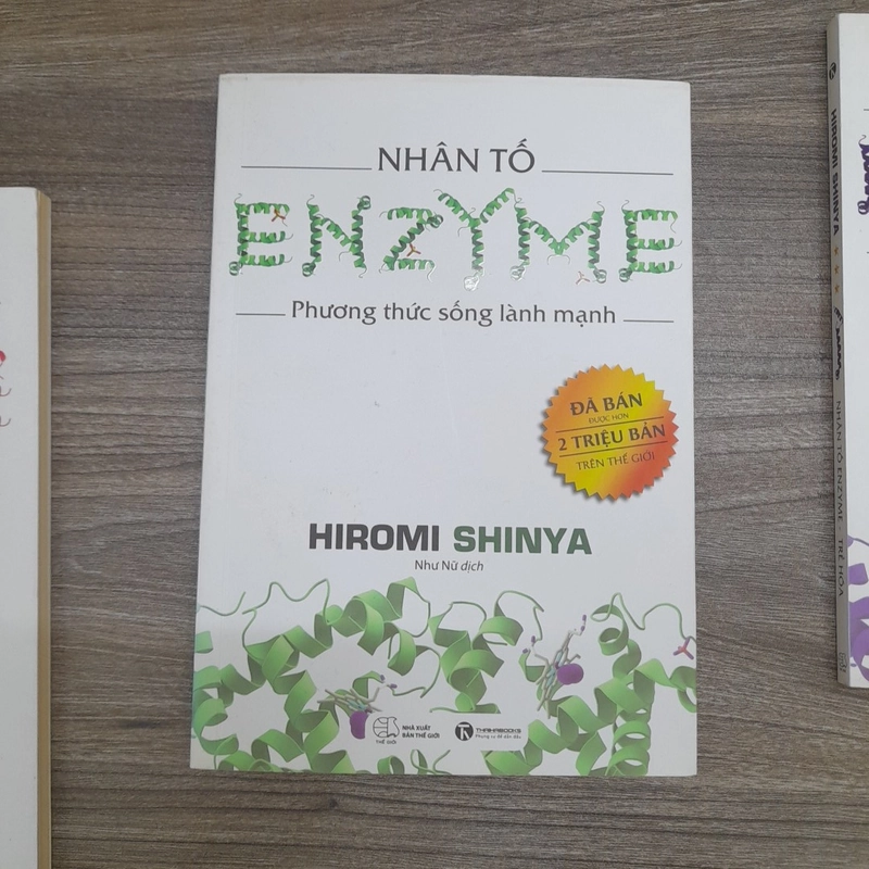 Sách bộ 3 cuốn Nhân tố Enzyme - Mới 99% 446603