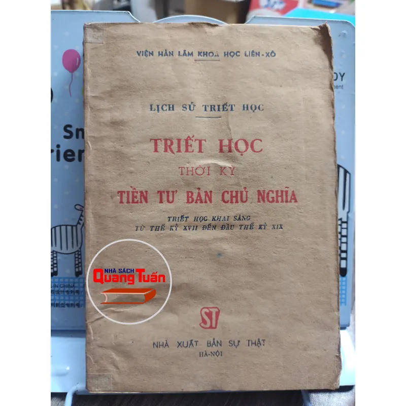 Sách: Triết học thời kù thiền tư bản chủ nghĩa - TG: Viện hàn lâm khoa học Liên Xô (A3) 735196