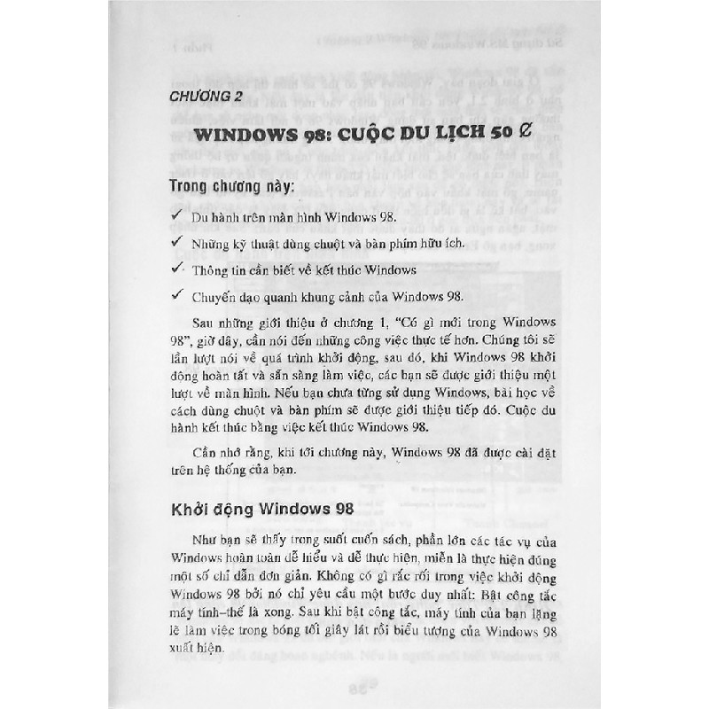 Sử dụng Microsoft Windows 98 13018