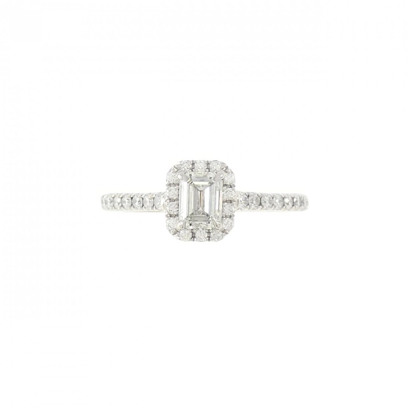 Nhẫn Tiffany Soleste cắt hình emerald 0.30CT - Hàng hiệu Authentic 839270