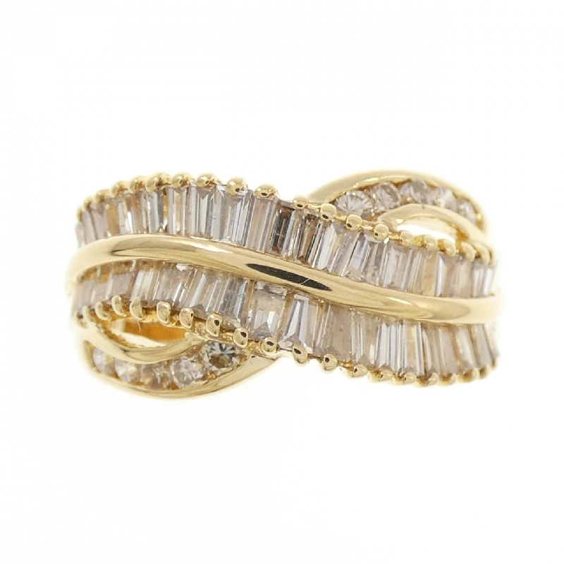 Nhẫn kim cương K18YG 1.00CT 670000