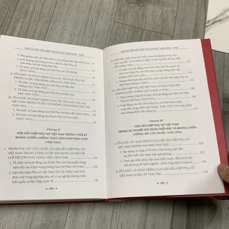 Biên niên lịch sử hội liên hiệp phụ nữ việt nam 1930 - 2012. 4a4 757014