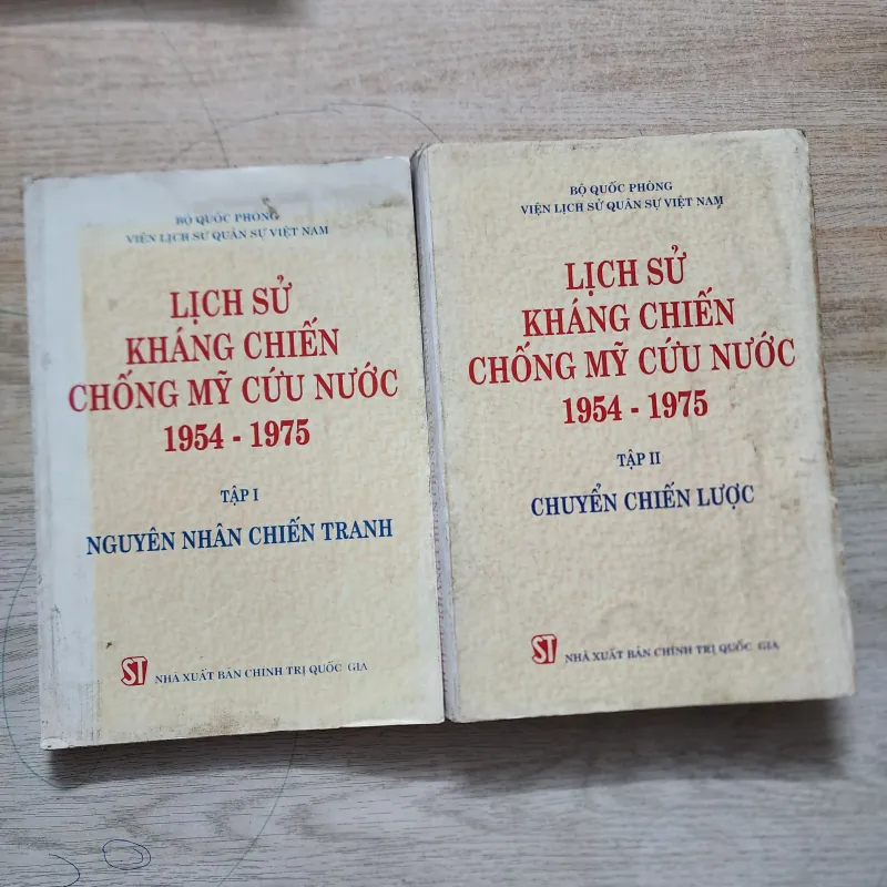 Lịch sử kháng chiến chống Mỹ cứu nước 1954-1975 | 2 tập | Bộ quốc phòng 752841