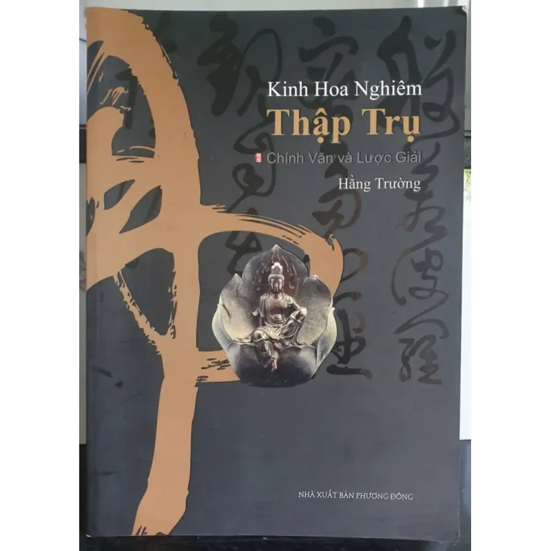 Kinh Hoa Nghiêm Phẩm Thập Trụ - Chính Văn và Lược Giải - Thầy Hằng Trường mới 90% 698198