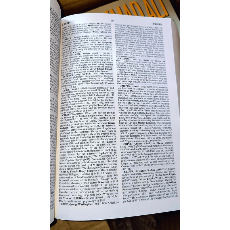 Chambers Biographical Dictionary 447400