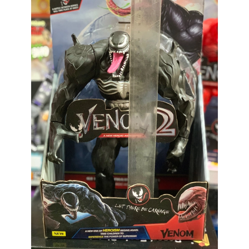 Đồ chơi mô hình nhân vật siêu anh hùng Venom màu đen cao 31cm  MY-021 283205