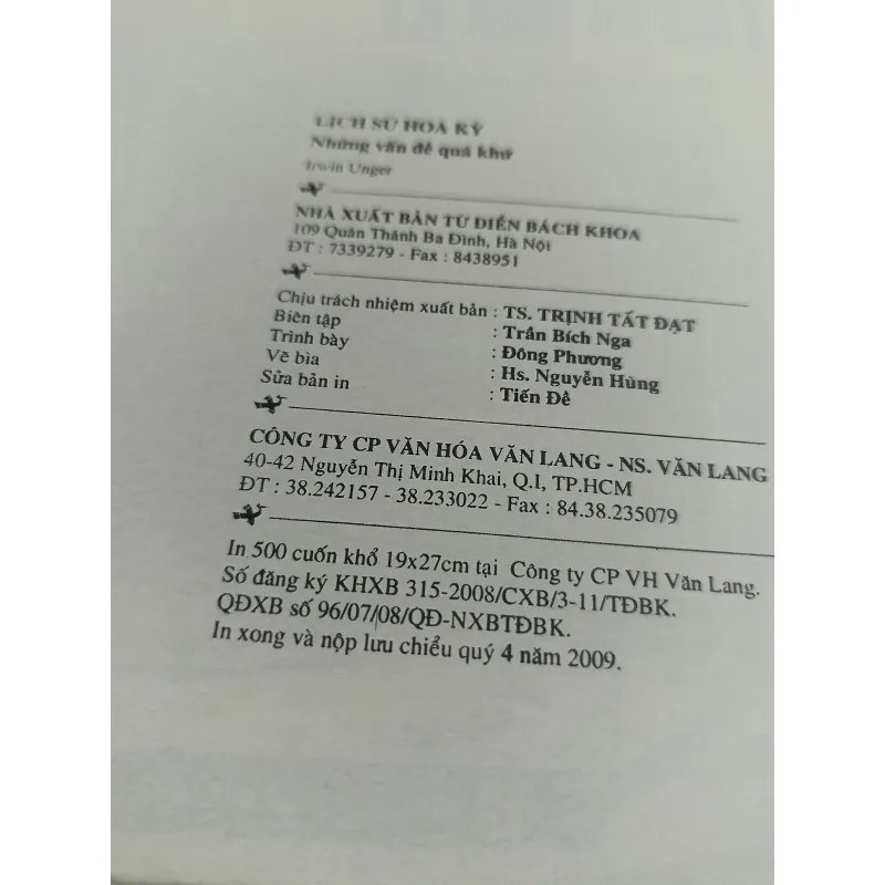 Lịch sử Hoa Kỳ những vấn đề quá khứ - Irwin Unger 564826