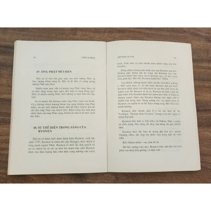 Giai thoại thiền: Góp nhặt cát đá - Thiền sư Nhật Muju 708995