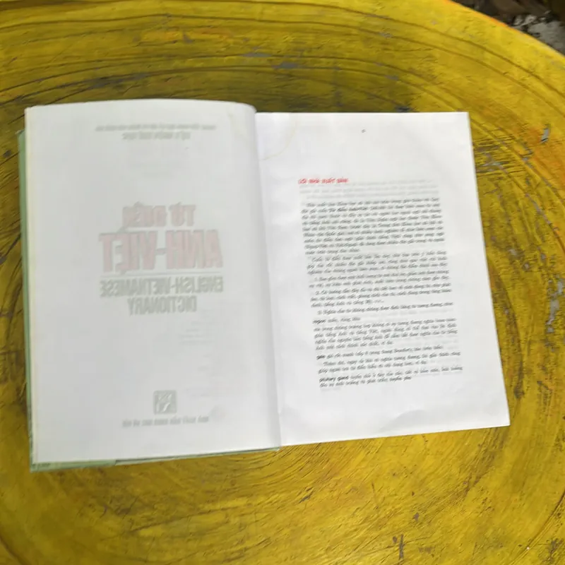 COMBO ĐẠI TỪ ĐIỂN VIỆT - ANH VIETNAMESE ENGLISH DICTIONARY & TỪ ĐIỂN ANH -  VIỆT KHỔ ĐẠI 702736