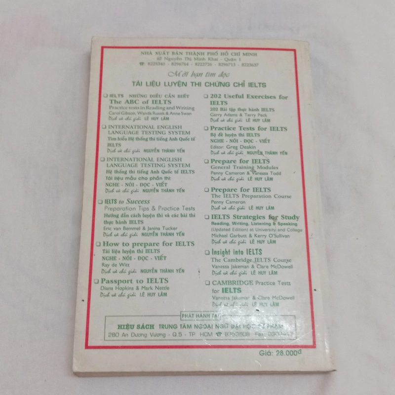 Tài Liệu Luyện Thi Chứng Chỉ Quốc Gia Tiếng Anh PRETESTS Trình Độ C Tập 2 552242