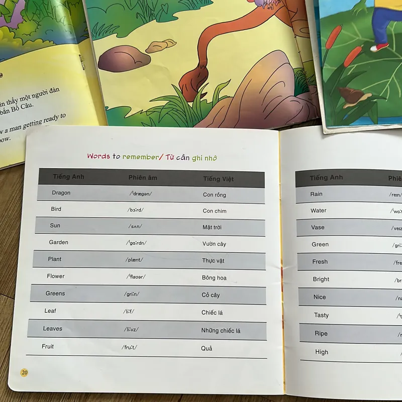 Song ngữ cho bé- tranh truyện ngụ ngôn mới đẹp 639865