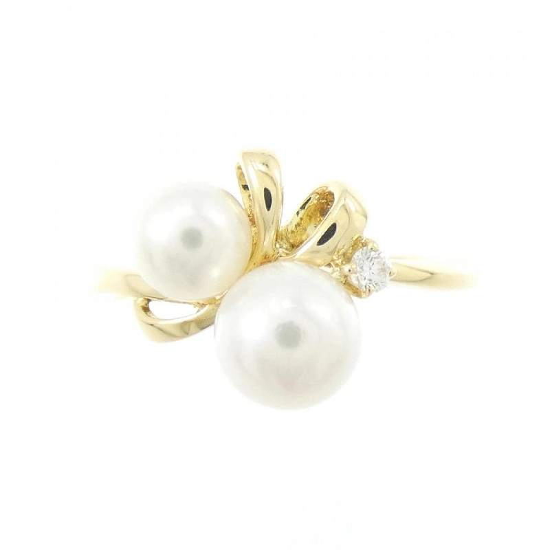 Nhẫn ngọc trai Akoya Mikimoto - Hàng hiệu Authentic 840702