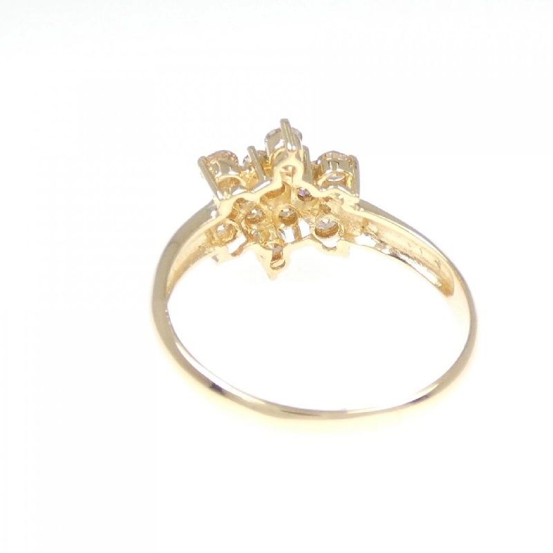 Nhẫn kim cương K18YG 0.52CT 673135