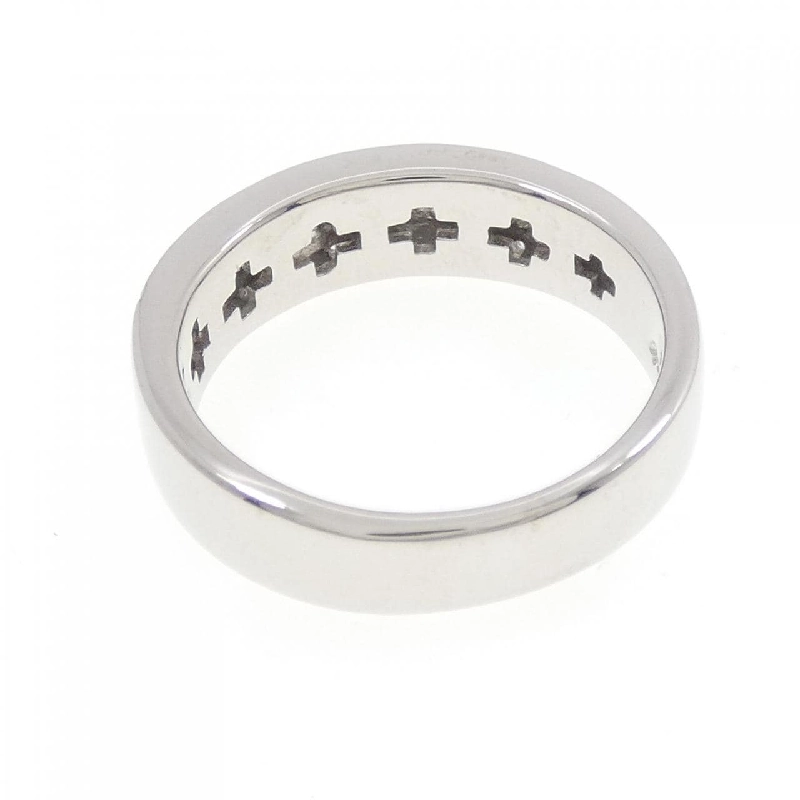 Nhẫn kim cương Pavé K18WG 0.38CT 671913