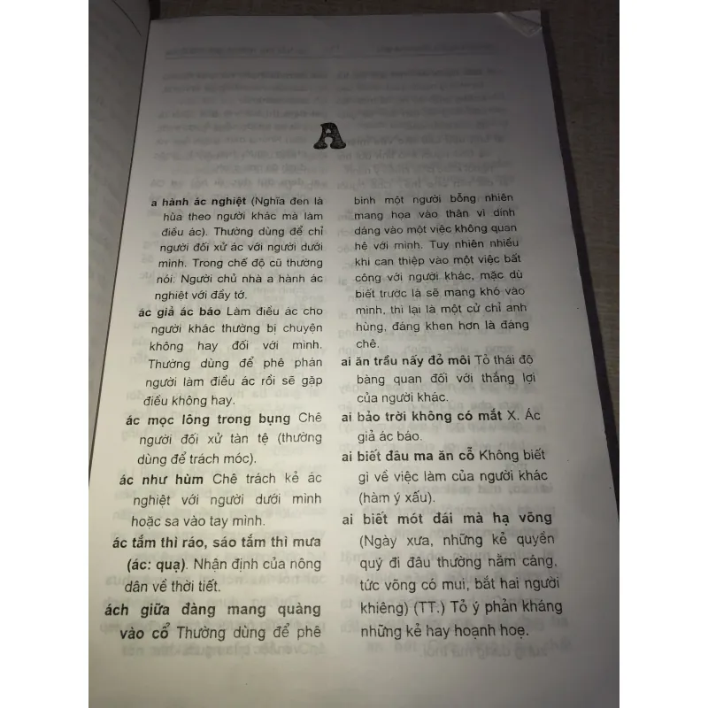 Từ điển thành ngữ và tục ngữ việt nam 995643