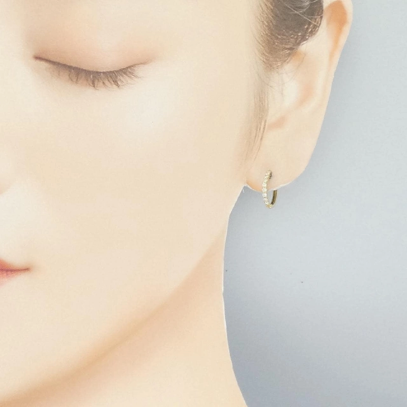 K18YG Bông tai kim cương 0.20CT - Hàng hiệu Chính hãng 866670