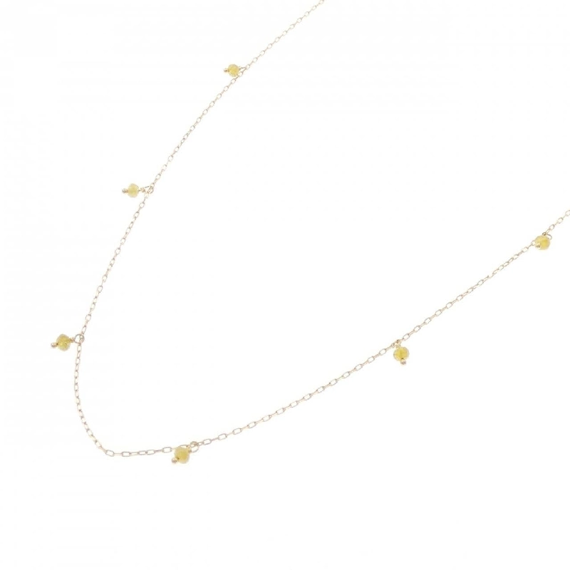 K18YG Dây chuyền kim cương - Hàng hiệu Authentic 863258