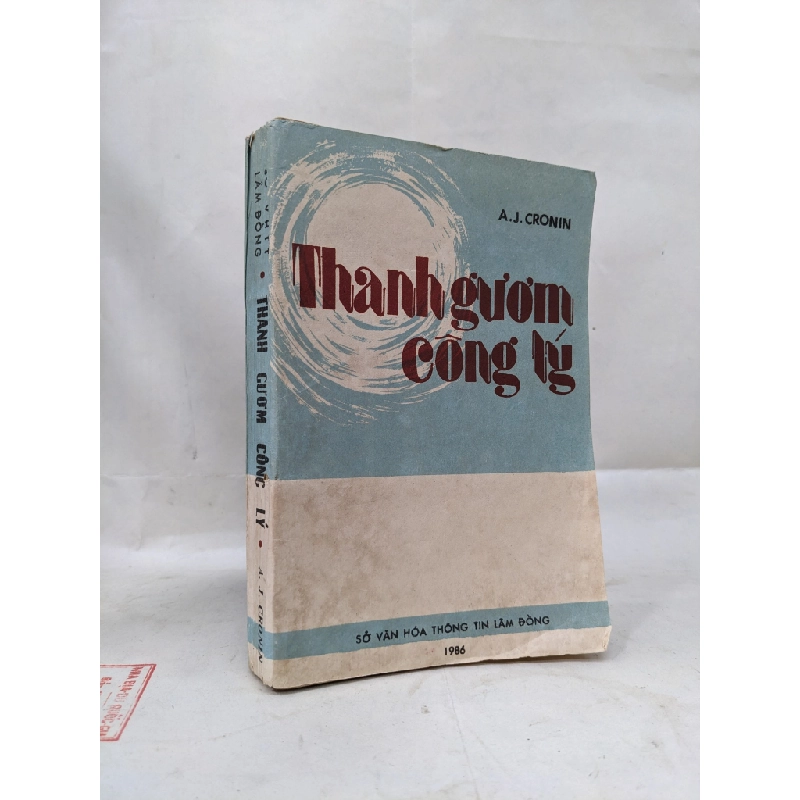 THANH GƯƠM CÔNG LÝ - A.J.CRONIN 129910