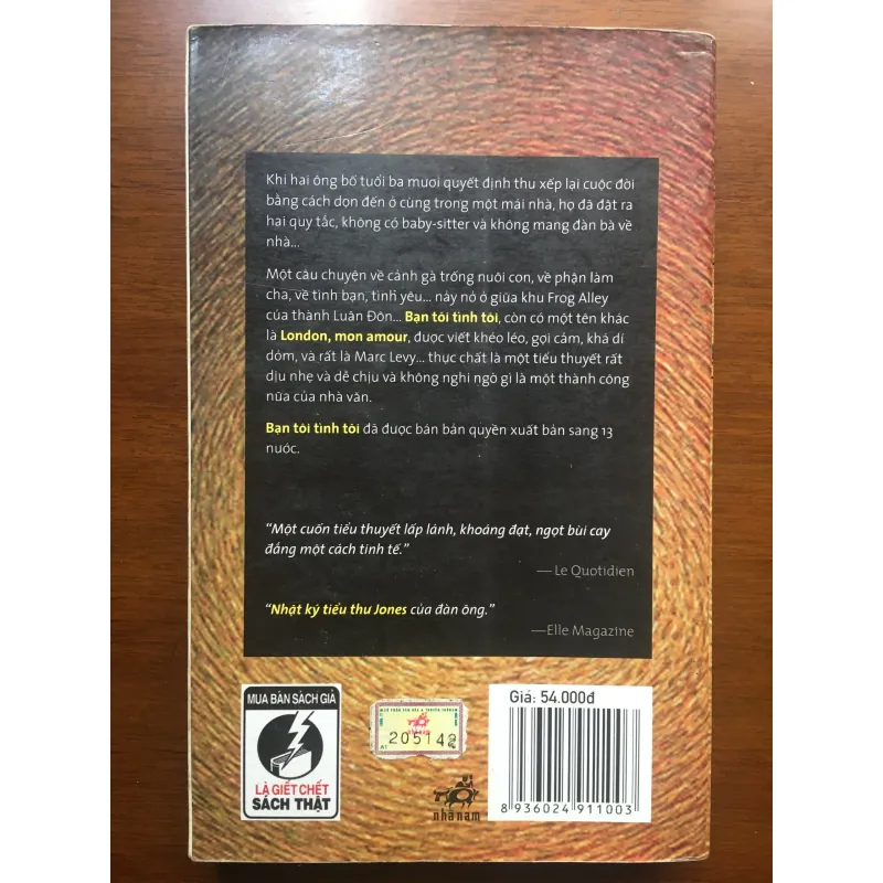 Bạn tôi tình tôi - Marc Levy 576102