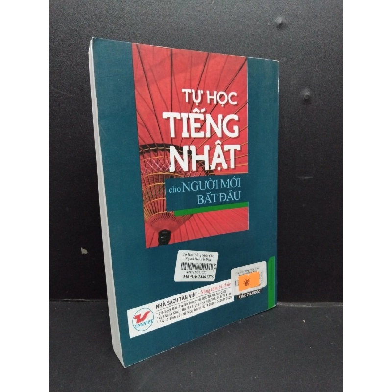 Tự học tiếng Nhật cho người mới bắt đầu mới 80% ố nhẹ 2015 HCM1008 Bảo Minh HỌC NGOẠI NGỮ 916750