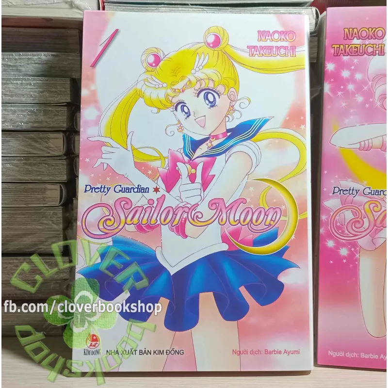 550K/bộ - Sailor Moon - Pretty Guardian - Thủy Thủ Mặt Trăng trọn bộ 750540