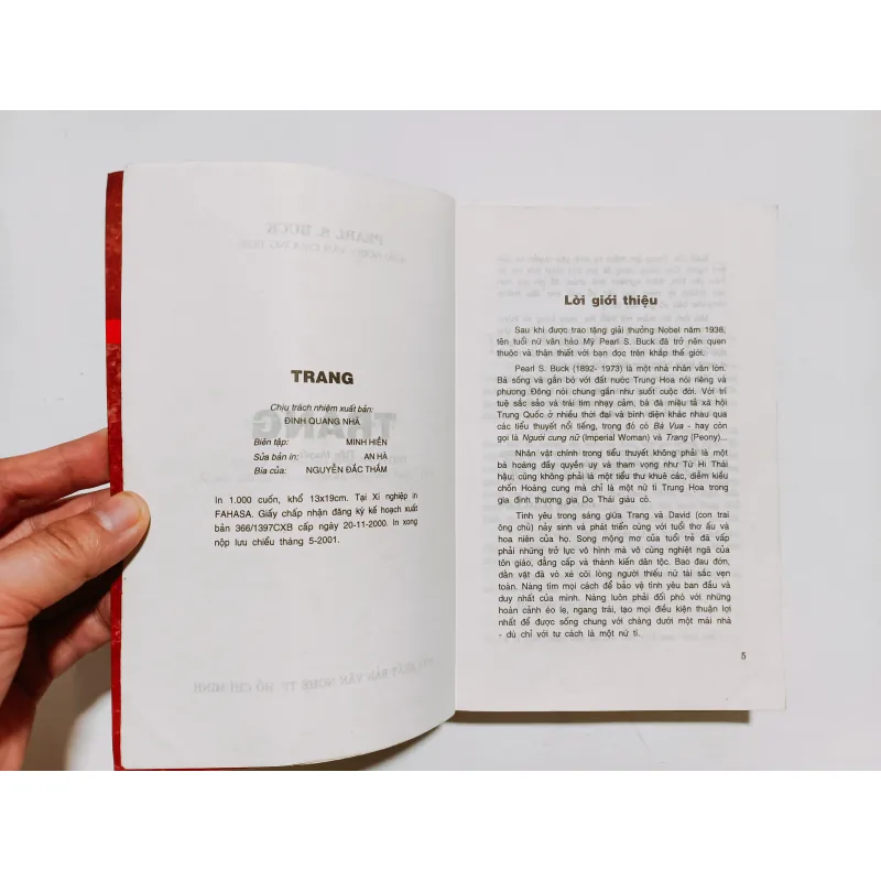 Trang - Pearl S.Buck ( Tác Giả Đạt Giải Nobel Văn Học 1938) 936382