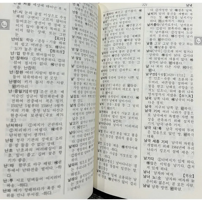 Từ điển từ vựng tiếng Hàn  New 새 국어사전 796418