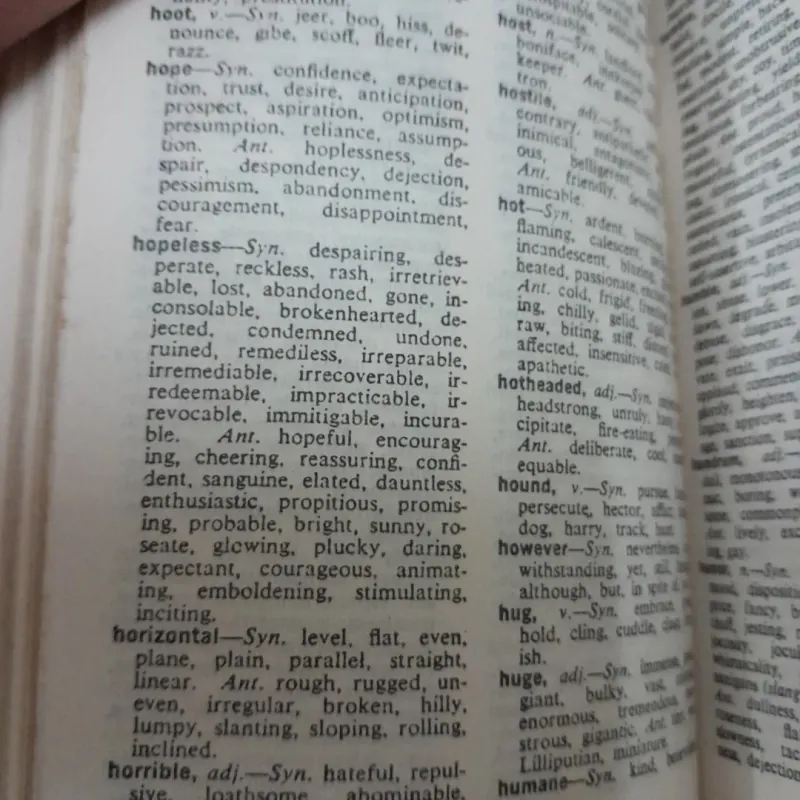 A DICTIONARY OF SYNONYMS AND ANTONYMS [Đồng nghĩa & Trái nghĩa] by Joshep Devin  762522