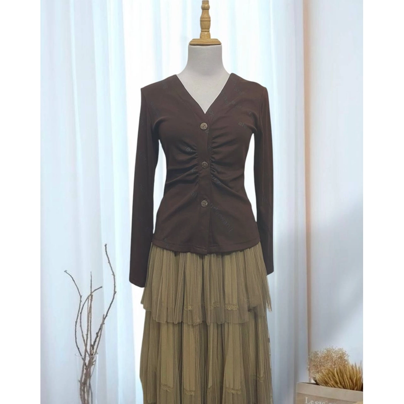[Mới] Áo cardigan dáng ôm, chất đẹp 3 màu 416646