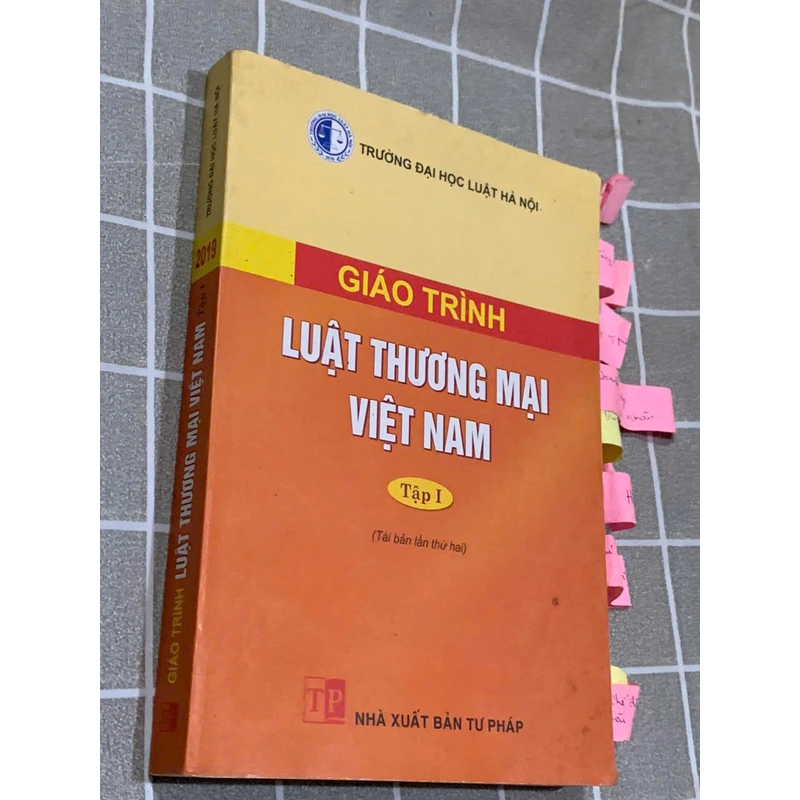 GIÁO TRÌNH LUẬT THƯƠNG MẠI VIỆT NAM  TẬP 1 545939