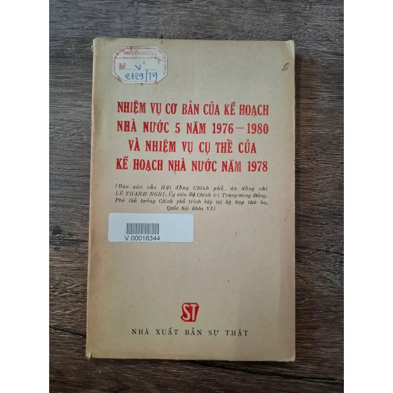 Nhiệm Vụ Cơ Bản Của Kế Hoạch Nhà Nước 5 Năm 1976-1980... 709573