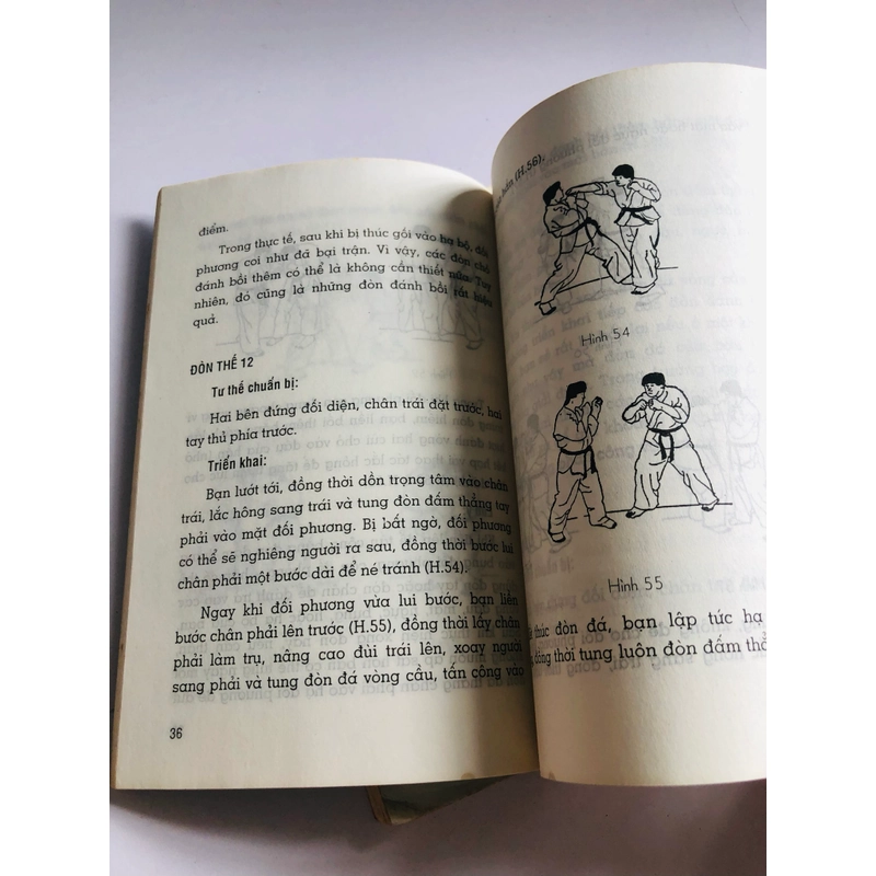 📚 BỘ 2 TẬP SONG ĐẤU KARATE – Thiện Quang Nxb: 1999, bản in hiếm 542363