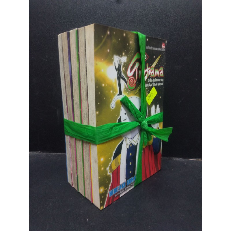 Sách - Bộ 5 cuốn (tập 13, 31, 32, 67, 69) Gintama - Hideaki Sorachi mới 70% ố vàng HCM2404 truyện tranh 168356