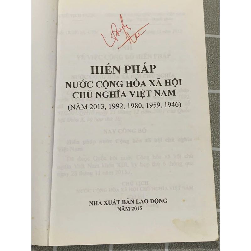 HIẾN PHÁP NƯỚC CỘNG HÒA XÃ HỘI CHỦ NGHĨA VIỆT NAM 545921