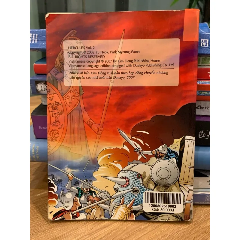 Héc Quyn – Anh hùng nghĩa hiệp (Thần thoại Hy Lạp, tập 2) – Yu Heok, Park Myoung-Woon 570780