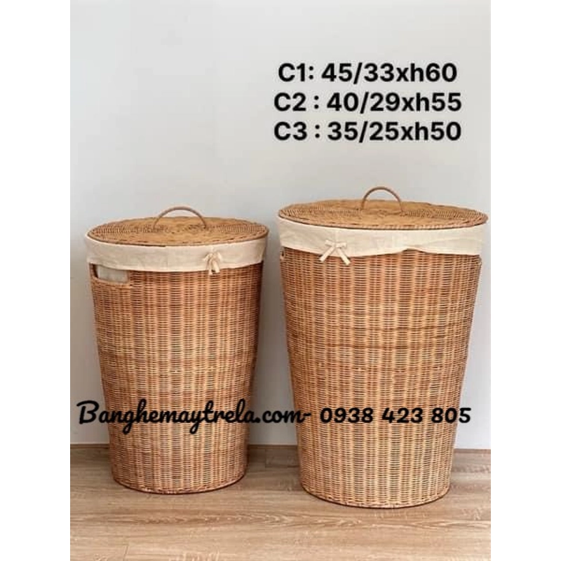 Giỏ đựng đồ mây tre trong khách sạn 444623