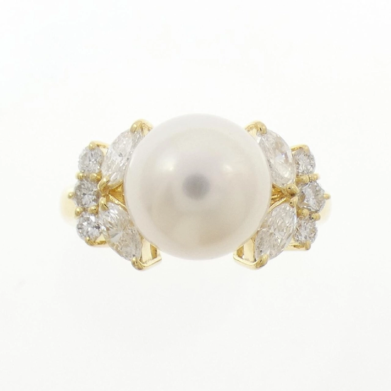 Nhẫn ngọc trai Akoya K18YG 9.0mm - Hàng hiệu Chính hãng 851191