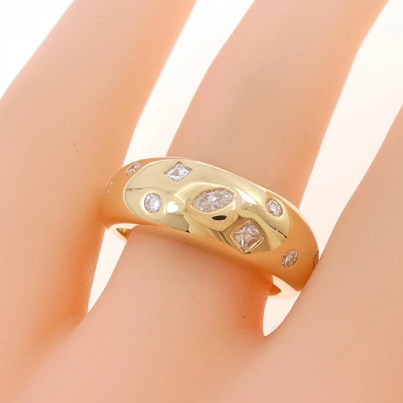 Nhẫn kim cương K18YG 0.33CT - Hàng hiệu Authentic 849971