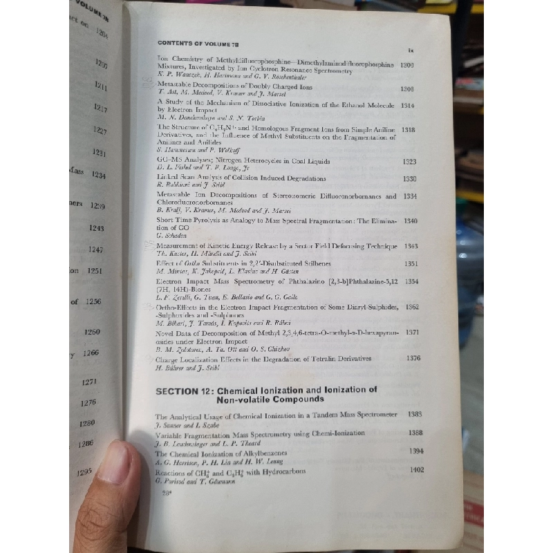Advances in Mass Spectrometry (Volume 7B) - Edited by N. R. Daly 448814
