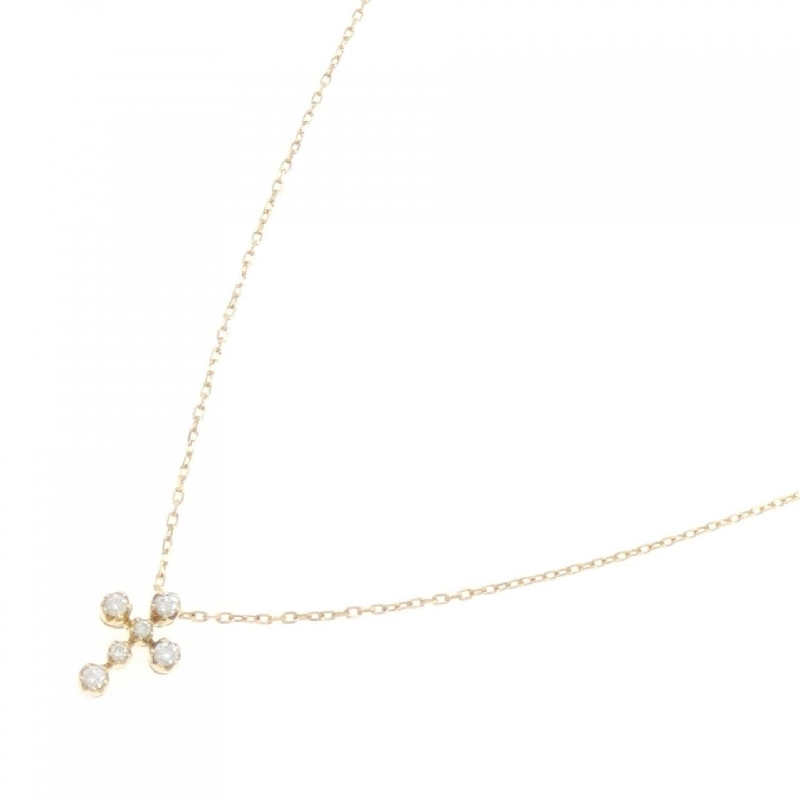 Nhà thiết kế trang sức Star Jewelry - Dây chuyền kim cương chéo 0.10CT - Hàng hiệu Authentic 844948