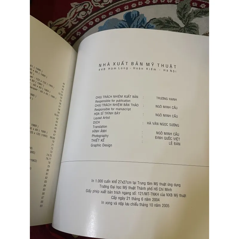 Sách sơn dầu Ngô Minh cầu 796290