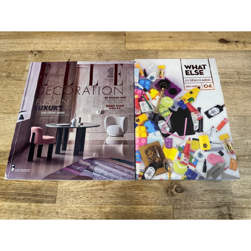 [Phiên Chợ Sách Cũ] Combo 2 Cuốn Elle Decoration + What Else 4 (Mùa Hưởng), 1503 411531