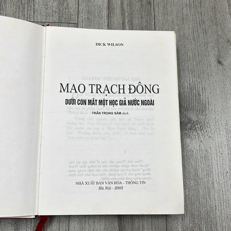 Mao trạch đông dưới con mắt một học giả nước ngoài. 6b3 545022