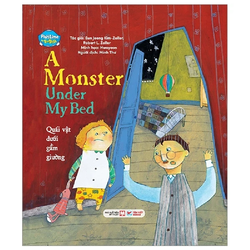 Playtime In English - Level 3 - A Monster Under My Bed - Quái Vật Dưới Gầm Giường - Eun Jeong Kim-Joller, Robert L. Joller, Hwayeon 284899