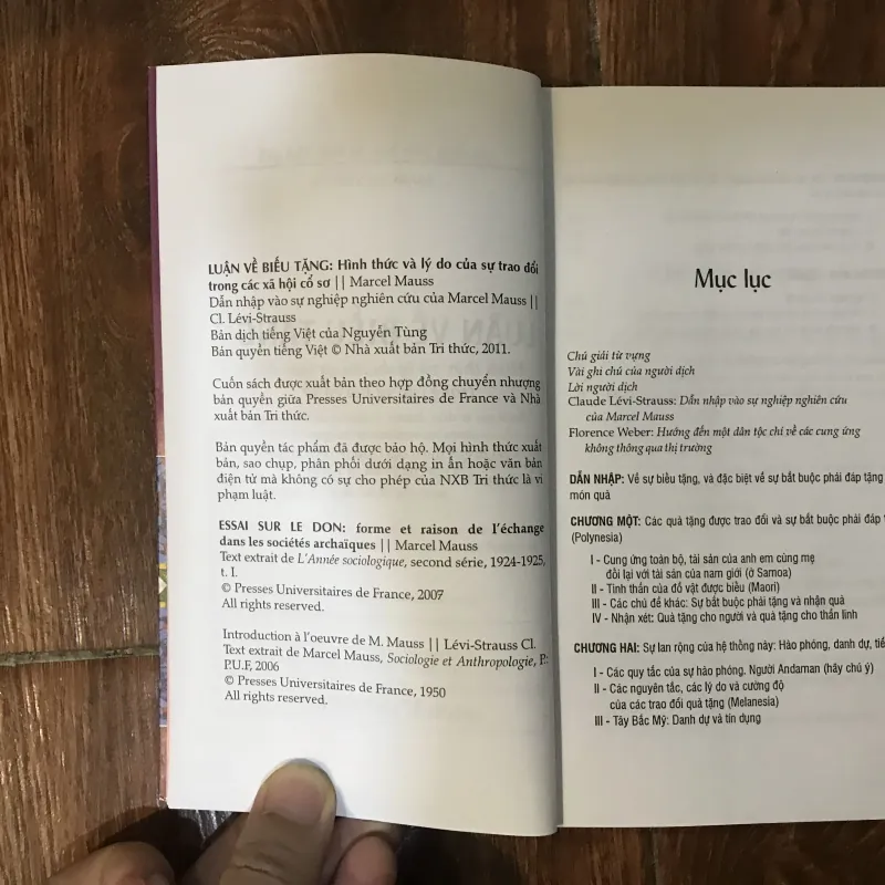 Luận về biếu tặng - Marcel Mauss  (t4) 1012837