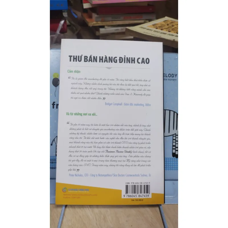 Sách: Thư bán hàng đỉnh cao - TG: Dan S.Kennedy (B3) 1044280